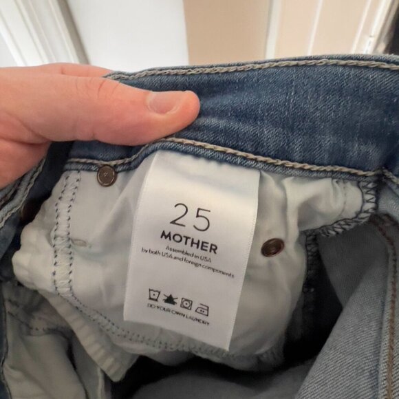 698 Mother Denim The Mid Rise Dazzler Ankle in Home Before Dawn Size 25 - Picture 9 of 10